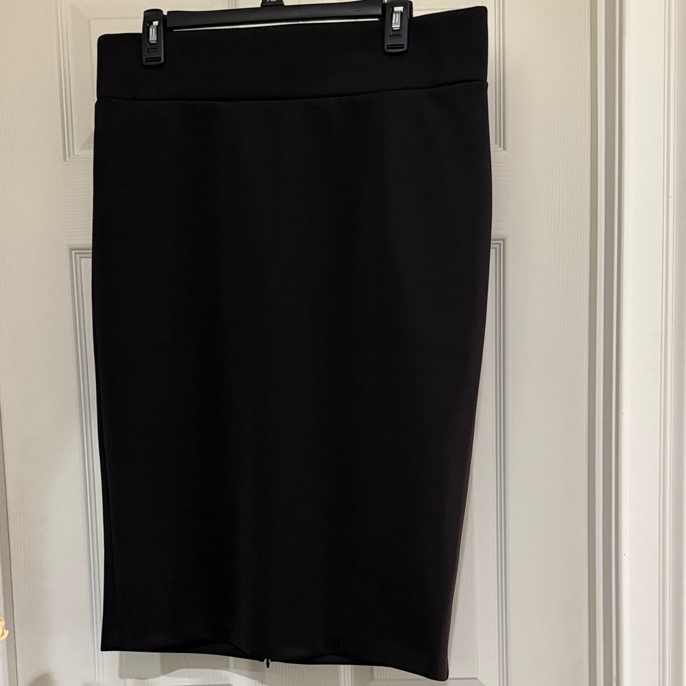 Eloquii Classic Black Pencil Skirt